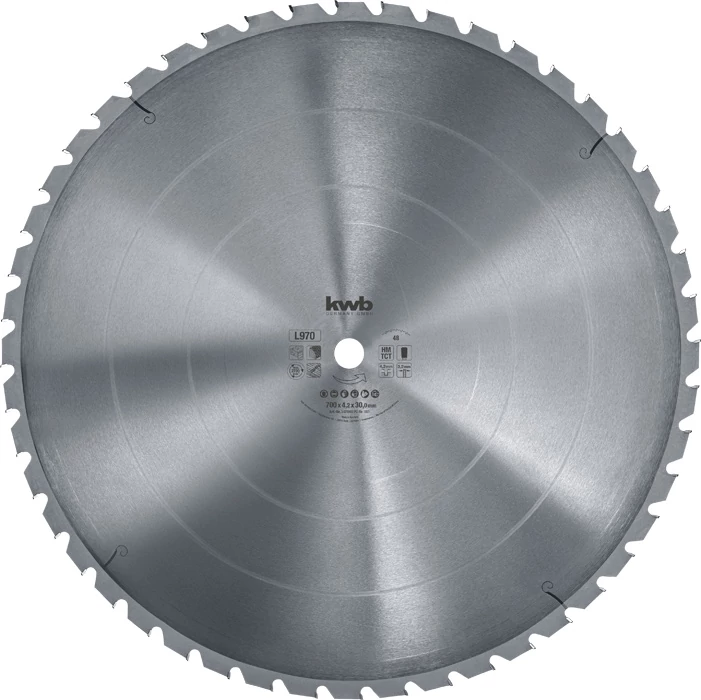 KWB PROFI TCT fűrészlap  700 x 30 x 3,2 mm  fogak: 48