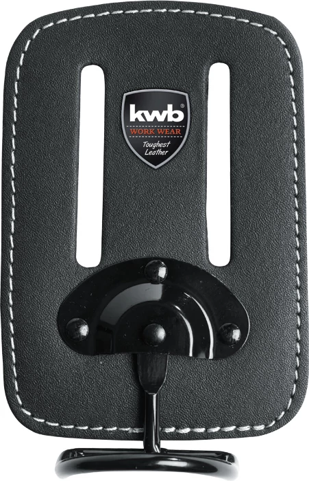 KWB PROFESSIONAL WORK WEAR SWIVEL HAMMER HOLDER with BELT SLOTS
flexibilis fekete marhabőr kalapácstartó
7 x 110 x 155 mm