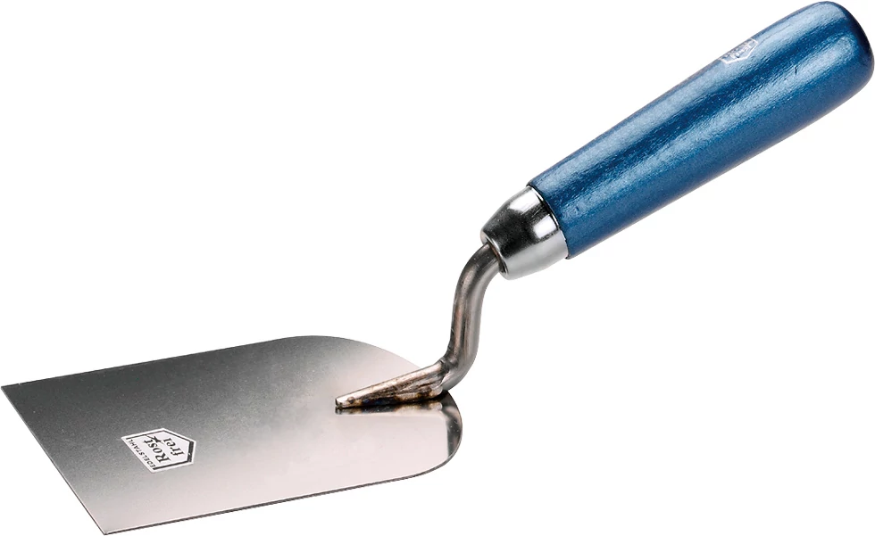 KWB PROFESSIONAL INOX PLASTERING SPATULA TROWEL
gipszelő INOX kőműves-vakolókanál lakkozott fa markolattal,
ideális bonyolult befejező munkákhoz, gipszeléshez, minden típusú habarcs és vakoló anyaghoz
110 x 80 mm  német gyártás